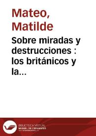 Sobre miradas y destrucciones : los británicos y la arquitectura medieval española / Matilde Mateo | Biblioteca Virtual Miguel de Cervantes