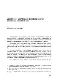 Los moriscos que permanecieron en el obispado de Orihuela después de 1609 / por Rosa María Blasco Martínez | Biblioteca Virtual Miguel de Cervantes
