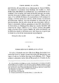 Fueros inéditos de Cirueña en el año 972 / Narciso Hergueta | Biblioteca Virtual Miguel de Cervantes