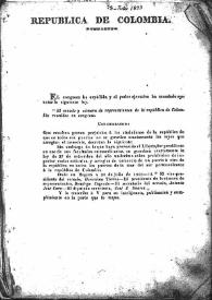 Llamamiento a guardar la ley de 27 de diciembre del undécimo año [1821] sobre comercio | Biblioteca Virtual Miguel de Cervantes