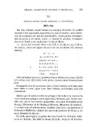 Nuevas inscripciones romanas y visigóticas / el marqués de Monsalud | Biblioteca Virtual Miguel de Cervantes