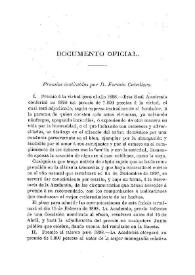 Premios instituidos por D. Fermín Caballero / Pedro de Madrazo | Biblioteca Virtual Miguel de Cervantes