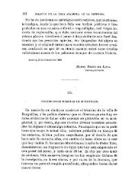 Inscripciones romanas de Burguillos / Matías Ramón Martínez | Biblioteca Virtual Miguel de Cervantes
