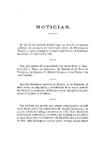 Noticias. Boletín de la Real Academia de la Historia, tomo 32 (marzo 1898). Cuaderno III / F.F., A.R.V. | Biblioteca Virtual Miguel de Cervantes