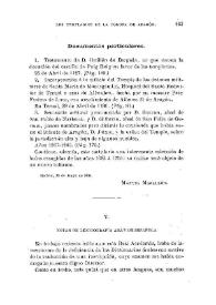 Notas de lexicografía arábigo-española / Francisco Codera | Biblioteca Virtual Miguel de Cervantes