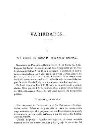 San Miguel de Escalada. Monumento Nacional | Biblioteca Virtual Miguel de Cervantes
