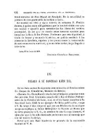 Regalo a Su Santidad León XIII | Biblioteca Virtual Miguel de Cervantes