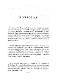 Noticias. Boletín de la Real Academia de la Historia, tomo 34 (febrero 1899). Cuaderno II / F.F., A.R.V. | Biblioteca Virtual Miguel de Cervantes