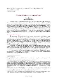 El teatro dramático en el Antiguo Egipto / Nelson Pierrotti | Biblioteca Virtual Miguel de Cervantes