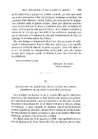 Documentos del Monasterio de San Andrés del Arroyo, existentes en el Archivo Histórico Nacional / Vicente Vignau | Biblioteca Virtual Miguel de Cervantes