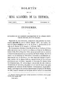 Privilegios de los hebreos mallorquines en el Códice Pueyo. Tercer periodo. Sección primera / Fidel Fita, Gabriel Llabrés | Biblioteca Virtual Miguel de Cervantes