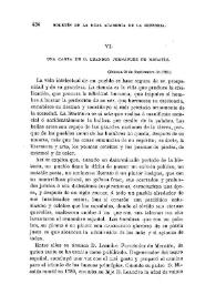 Una carta de D. Leandro Fernández de Moratín / Manuel Danvila | Biblioteca Virtual Miguel de Cervantes