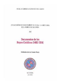 Documentos de los Reyes Católicos (1492-1504) / edición de Antonio Gomariz Marín | Biblioteca Virtual Miguel de Cervantes