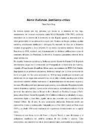Mercè Rodoreda. Semblanza crítica | Biblioteca Virtual Miguel de Cervantes