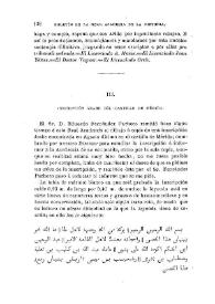 Inscripción árabe del castillo de Mérida / Francisco Codera | Biblioteca Virtual Miguel de Cervantes