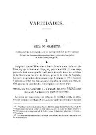 Mecia de Viladestes / E.T. Hamy | Biblioteca Virtual Miguel de Cervantes