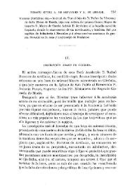 Inscripción árabe de Córdoba / Francisco Codera | Biblioteca Virtual Miguel de Cervantes