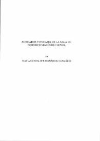 Bordados y encajes de la sala de Federico Marés Deulovol / María Guadalupe Fernández González | Biblioteca Virtual Miguel de Cervantes