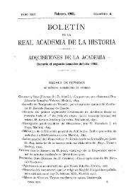 Adquisiciones de la Academia durante el segundo semestre del año 1902 | Biblioteca Virtual Miguel de Cervantes