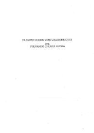 El padre de don Ventura Rodríguez / Fernando Chueca Goitia | Biblioteca Virtual Miguel de Cervantes