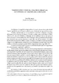 Traducción y censura. Una pieza ejemplar: "La Eufemia o El triunfo de la religión" / Jean Bélorgey | Biblioteca Virtual Miguel de Cervantes