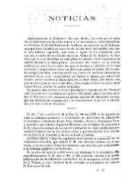 Noticias. Boletín de la Real Academia de la Historia, tomo 44 (1904). Cuaderno III / [Fidel Fita] | Biblioteca Virtual Miguel de Cervantes