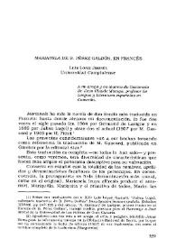 Marianela de B.Pérez Galdós, en francés / Luis López Jiménez | Biblioteca Virtual Miguel de Cervantes