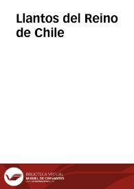 Llantos del Reino de Chile / Anónimo | Biblioteca Virtual Miguel de Cervantes