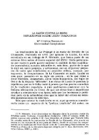 La razón contra la moda: reflexiones sobre Luzán traductor / M.ª Cristina Barbolani | Biblioteca Virtual Miguel de Cervantes