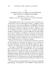 Geografía física y esférica de las provincias del Paraguay y misiones guaraníes, compuesta por D. Félix de Azara, capitán de navío de la Real Armada, en la Asunción del Paraguay. Año de MDCCXC / Cesáreo Fernández Duro | Biblioteca Virtual Miguel de Cervantes