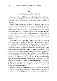 Los restos de Hernán Cortés / Ángel de Altolaguirre | Biblioteca Virtual Miguel de Cervantes