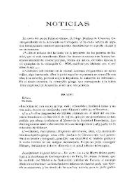 Noticias. Boletín de la Real Academia de la Historia, tomo 48 (abril 1906). Cuaderno IV / [Fidel Fita] | Biblioteca Virtual Miguel de Cervantes