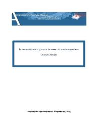 La memoria nostálgica en la narrativa contemporánea / Gonzalo Navajas | Biblioteca Virtual Miguel de Cervantes
