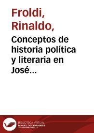 Conceptos de historia política y literaria en José Marchena / Rinaldo Froldi | Biblioteca Virtual Miguel de Cervantes