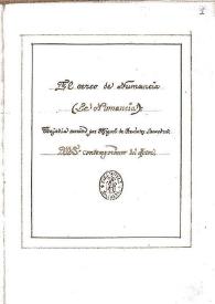 Comedia del çerco de Numançia / Miguel de Cervantes Saavedra; edición publicada por Rodolfo Schevill y Adolfo Bonilla | Biblioteca Virtual Miguel de Cervantes