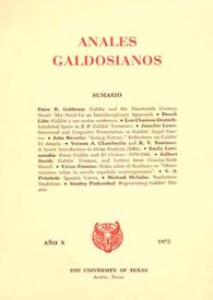 Anales galdosianos | Biblioteca Virtual Miguel de Cervantes