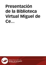 Presentación de la Biblioteca Virtual Miguel de Cervantes Saavedra en Chile | Biblioteca Virtual Miguel de Cervantes
