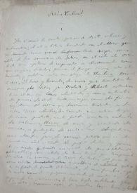 Adiós, Cordera [borrador, fragmento] | Biblioteca Virtual Miguel de Cervantes