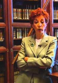 Biblioteca Carlos IV, Real Biblioteca / interviene María Luisa López-Vidriero, directora de la Real Biblioteca | Biblioteca Virtual Miguel de Cervantes