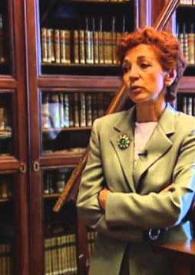 Descripción de los fondos de la Real Biblioteca / interviene María Luisa López-Vidriero, directora de la Real Biblioteca | Biblioteca Virtual Miguel de Cervantes