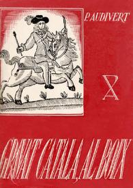 Gravat català, al boix amb seixanta reproduccions, quatre gravats originals i una auca d'arts i oficis / Pompeu Audivert | Biblioteca Virtual Miguel de Cervantes