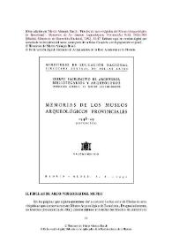 Fíbulas de arco visigodas del Museo [Arqueológico de Barcelona] / Martín Almagro Basch | Biblioteca Virtual Miguel de Cervantes