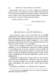 Mélanges de la Faculté Orientale (I) / Francisco Codera | Biblioteca Virtual Miguel de Cervantes