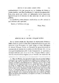 Méritos de D. Arturo Vázquez Núñez / El Marqués de Laurencín | Biblioteca Virtual Miguel de Cervantes