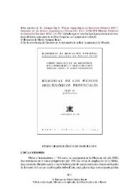 Museo Arqueológico de Barcelona [Memoria 1951] / Martín Almagro Basch | Biblioteca Virtual Miguel de Cervantes