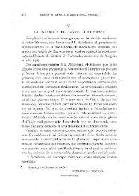 La iglesia y el castillo de Caspe / Eduardo de Hinojosa | Biblioteca Virtual Miguel de Cervantes