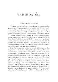 La Exposición de Brujas / El Marqués de Laurencín | Biblioteca Virtual Miguel de Cervantes