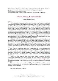 Torres de Almenara, de la costa de Huelva / Antonio Blanco Freijeiro | Biblioteca Virtual Miguel de Cervantes