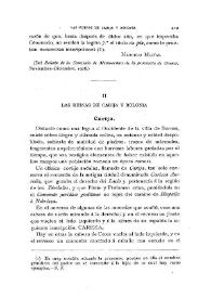Las ruinas de Carija y Bolonia / Enrique Romero de Torres | Biblioteca Virtual Miguel de Cervantes