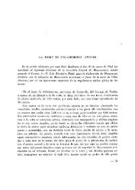 La torre de Villademoros (Oviedo) / Luis Menéndez Pidal | Biblioteca Virtual Miguel de Cervantes